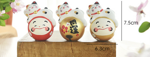 Good Luck Lucky Cat Ceramic