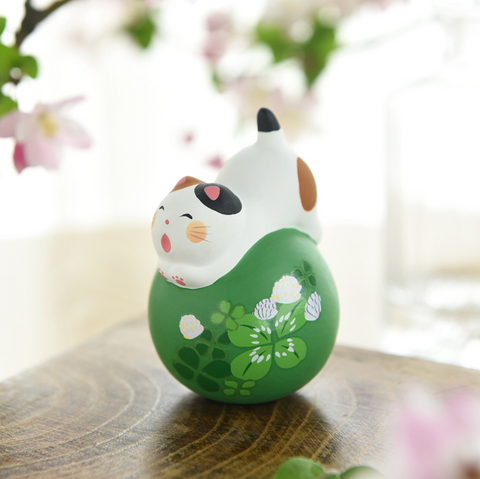 Good Luck Lucky Cat Ceramic