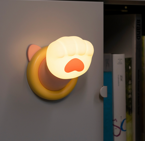 Pink Paw Nightlight