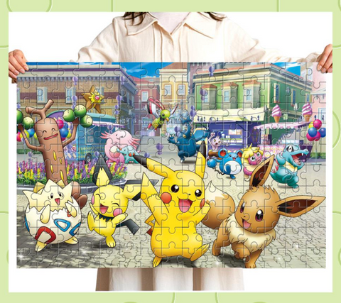 Pokemon Pikachu In Town Jigsaw Puzzle 1000pc