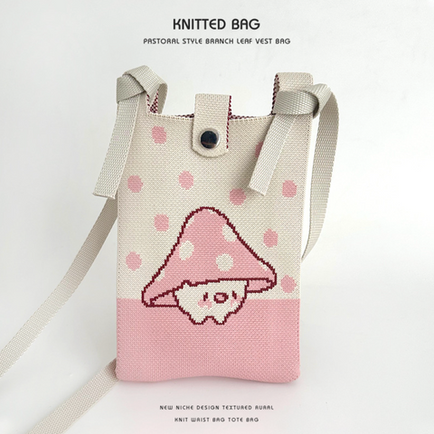 Small Shoulder Knit Tote