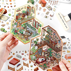 Infeel Me 2.5D Landscape Stickers Returning to Countryside 4.0