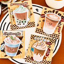 Instagram Coffee and Milk Tea Sticky Notes