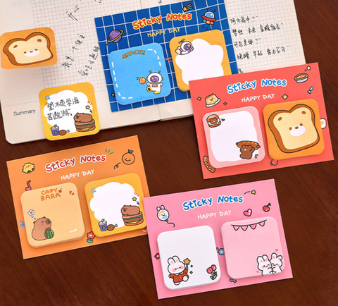 Cartoon Combo Sticky Note