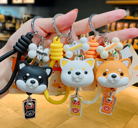 Shiba Dog Keychain