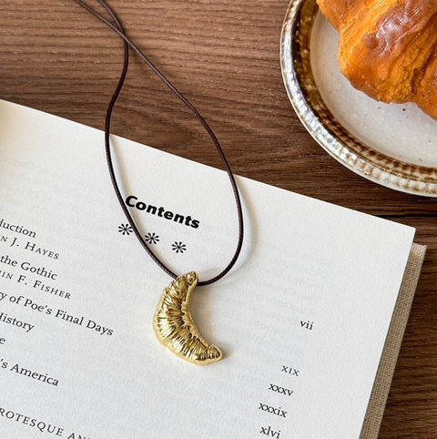 Croissant Necklace