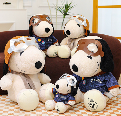 Snoopy Pilot Plush 35cm