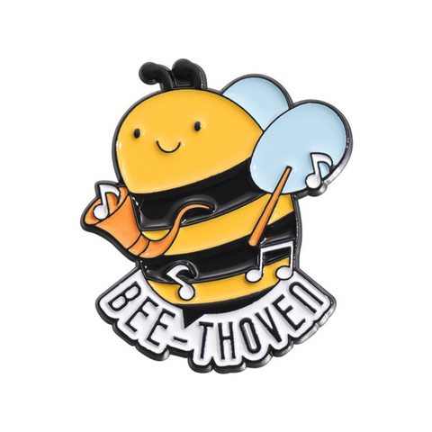 Bee-thoven Pin
