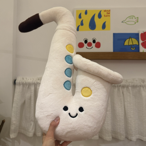 Saxophone Plush 20cm