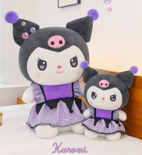 30cm Purple Dress Kuromi Plush