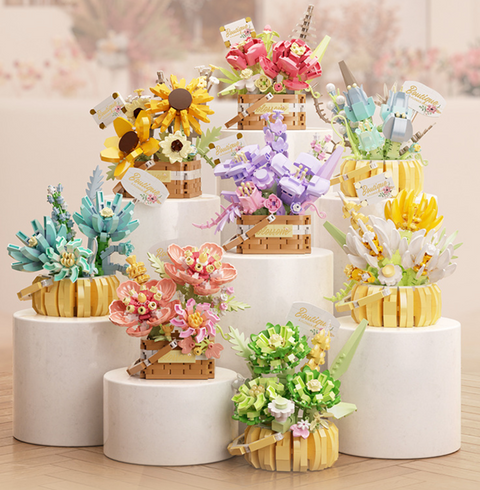 Boutique Flower Building Blocks