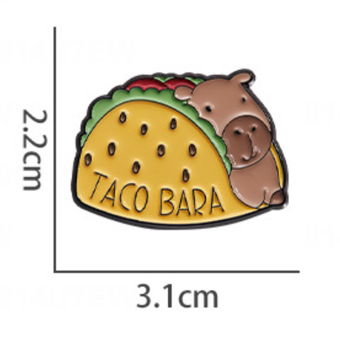 Taco Bara Pin