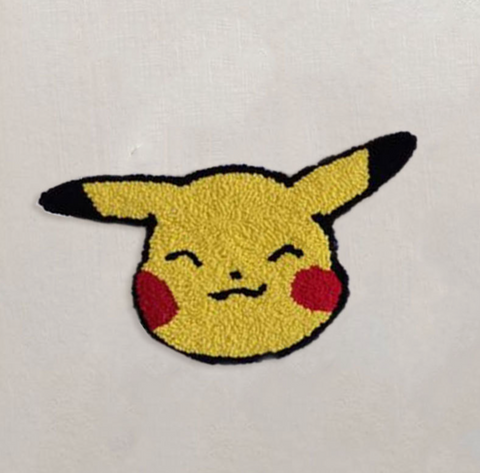 Pikachu Carpet Coaster DIY