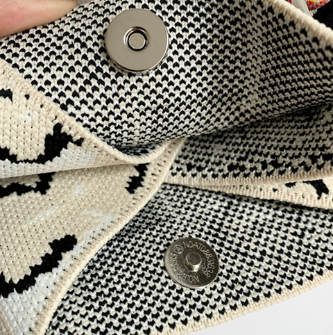 Minimalist Ring Knit Handbags