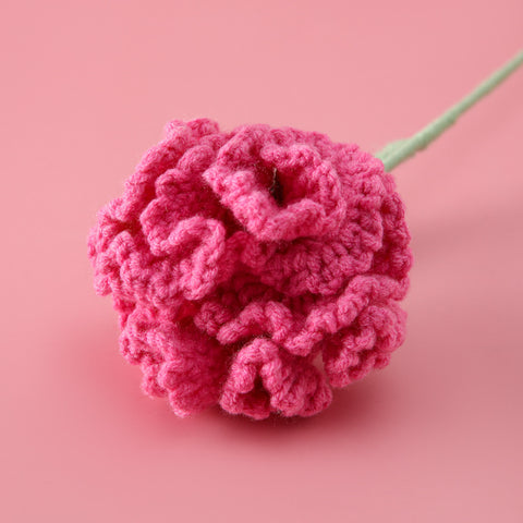 Carnation Flower Crochet