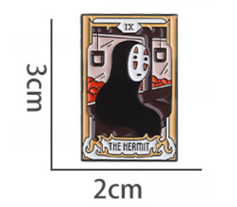 The Hermit Ghibli Pin