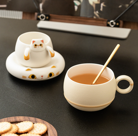 Cat Mug 233ml Ceramic Mug