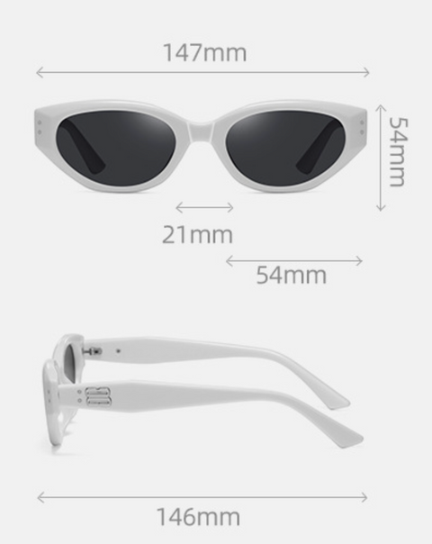 Polarized Small Frame Sunglasses