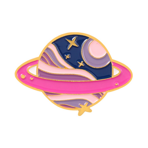 Black Planet Pin
