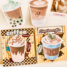 Instagram Coffee and Milk Tea Sticky Notes