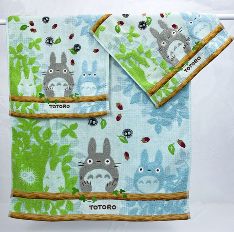 Totoro Soot Sprite Bath Towel