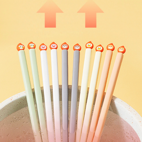 Peachy Pets Alloy Chopstick 5 Set