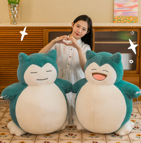 Fluffy Snorlax Plush