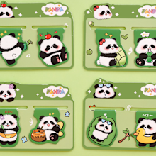 Panda Magnetic Bookmark