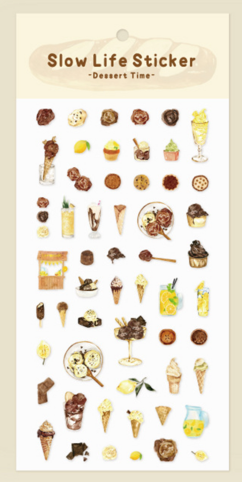 Twilight Flat Sheet Stickers Slow Living
