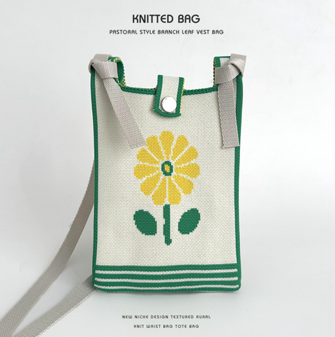 Small Shoulder Knit Tote