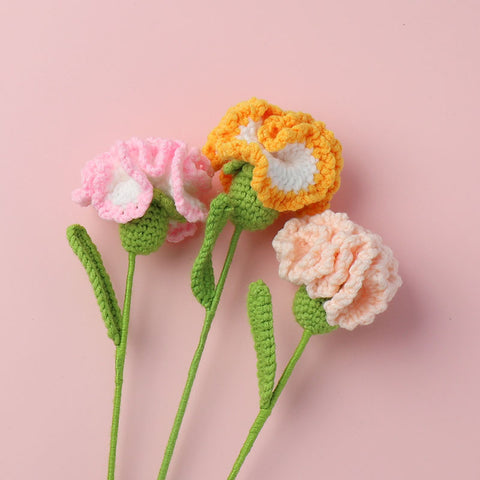 Carnation Flower Crochet