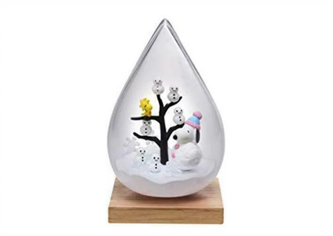 Snoopy Weather Terrarium Statue