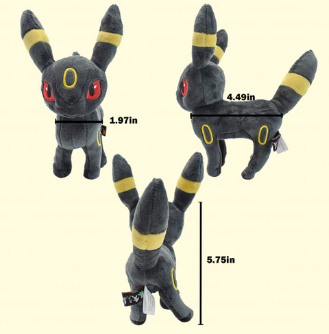 Umbreon Blue Pokemon Small Plush 20cm