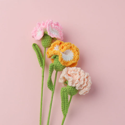 Carnation Flower Crochet