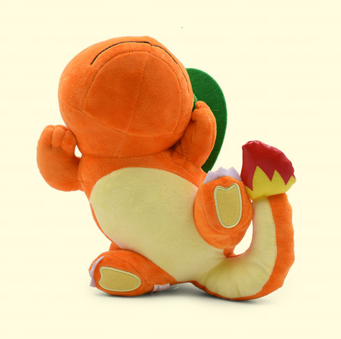 Charmander Sleeping and Leaf Medium Plush 27cm