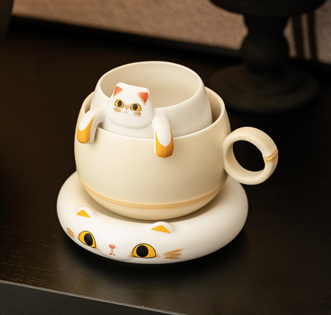 Cat Mug 233ml Ceramic Mug