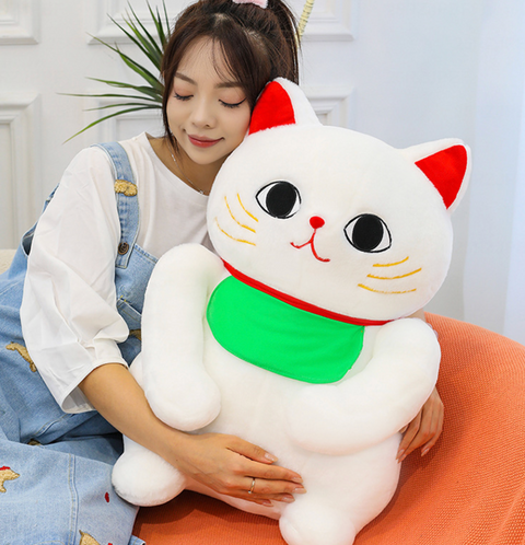 Lucky Cat Plush 45cm