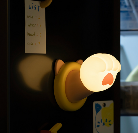 Pink Paw Nightlight
