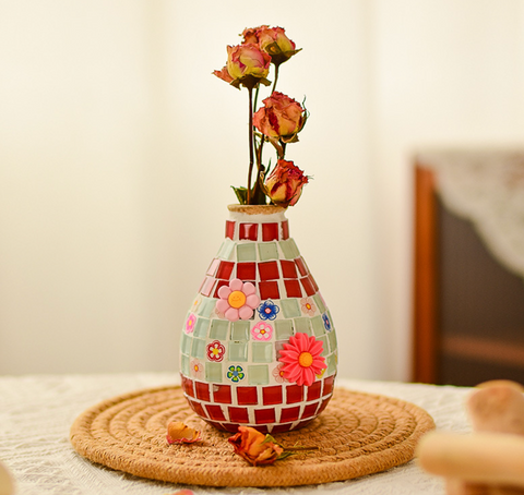 Mosaic Vase DIY