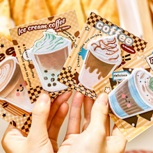 Instagram Coffee and Milk Tea Sticky Notes