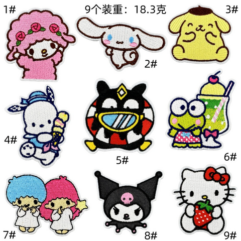Sanrio 2 Embroidery Badge