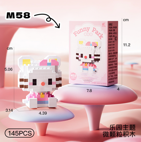 KT Cat Dream Castle Building Block