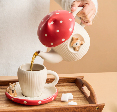 The Mushroom Series Ceramic Set