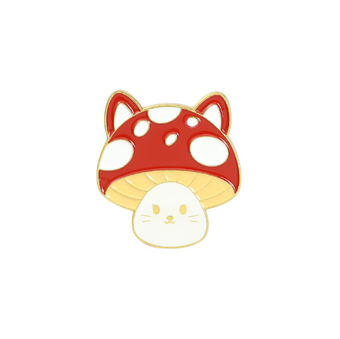 Spotted Red Kitty Pin