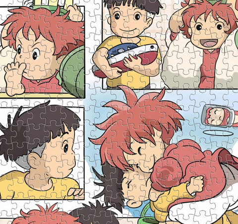 Ponyo Scenes Jigsaw Puzzle 1000pc