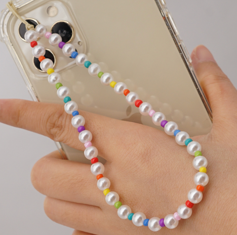 6mm Bead Cellphone Bracelet