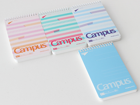 Campus Spiral Top Lined Pad A7 80 pg