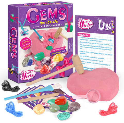 Gems Dig & Create Kit