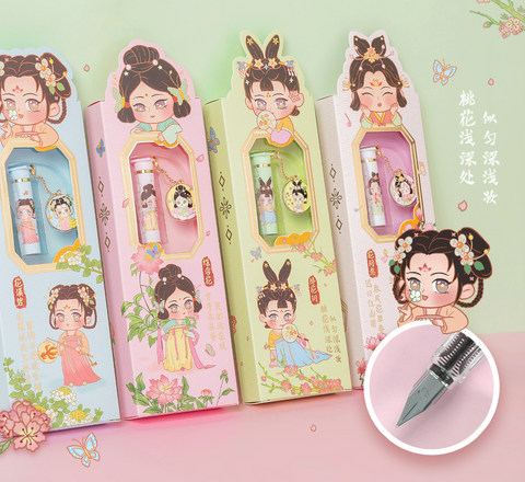 0.5mm Fountain Pen Set - Chinese Princess