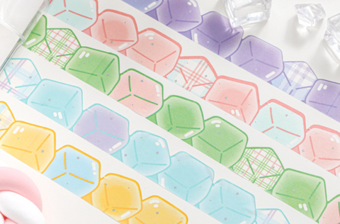 Ice Cube Washi Tape Roll